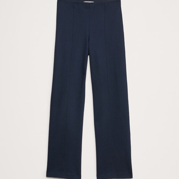 NWT Banana Republic Navy Blue High Rise Straight Everywhere Ponte Ankle Pants - Picture 4 of 7
